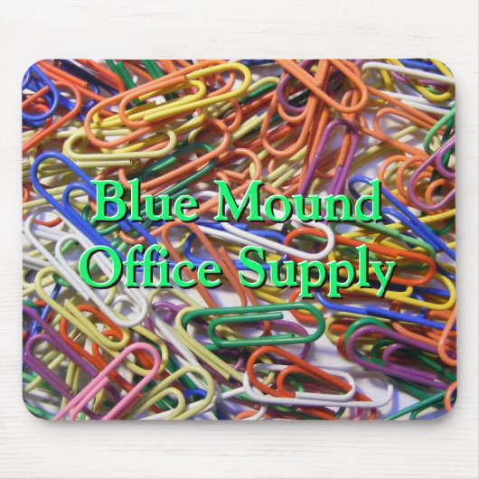 paperclip mousepad muismat (Voorkant)