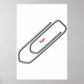 Paperclip Poster (Voorkant)