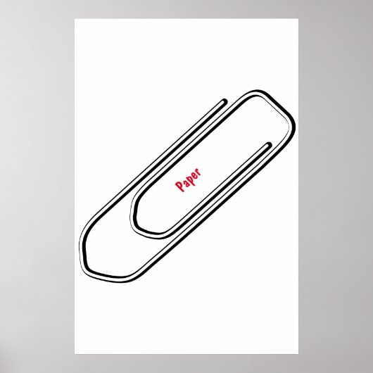 Paperclip Poster (Voorkant)