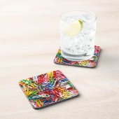 Paperclip regenboog onderzetter (Rechterzijde)