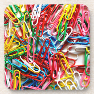 Paperclip regenboog onderzetter