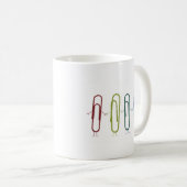 Paperclip vrienden koffiemok (Voorkant rechts)