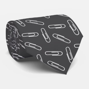 Paperclips Herenkraag Stropdas