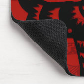 Papercut Chinese Dog Year Zodiac Birthday Mousepad Muismat (Hoek)