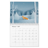 Papercut Dierenkalender Kalender (Feb 2027)