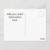 Papercut Earth Day Conservation Faucet & City Briefkaart (Achterkant)