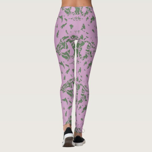 PaperCut Garden Leggings (Achterkant)