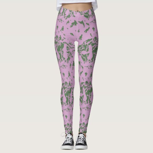 PaperCut Garden Leggings (Voorkant)