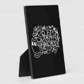 Papercut Halloween Spooky Halloween Fotoplaat (Zijkant)