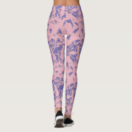 Papercut inspiration leggings