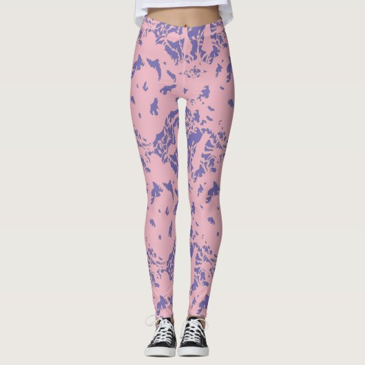 Papercut inspiration leggings (Voorkant)