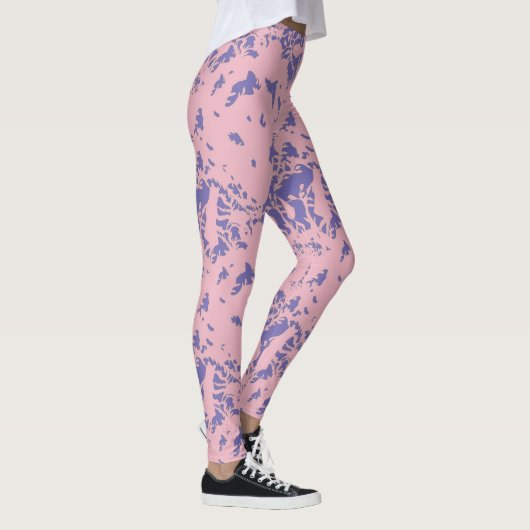 Papercut inspiration leggings (Rechts)