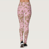 PaperCut inspiration Leggings (Achterkant)