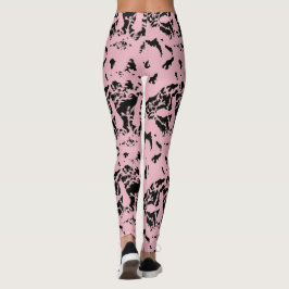 Papercut inspiration leggings