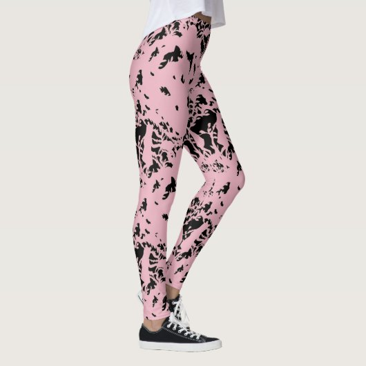 Papercut inspiration leggings (Rechts)