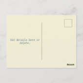 Papercut Mid Herfst Bunnies, Lotus, Maan Briefkaart (Achterkant)