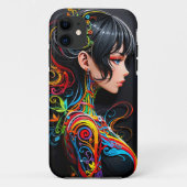 Papercut Pop Art Beauty ( 1 ) Case-Mate iPhone Case (Achterkant)
