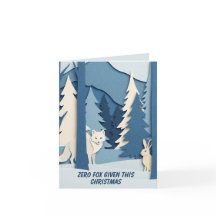 Papercut Vakanties | Alpen Bos Sarcasme Kerstmis