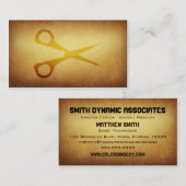 Papered Archive Barbers Haircut Visitekaartje (Voorkant / Achterkant)