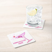 PAPEREN COASTERS - PINK MARTINI KARTONNEN ONDERZETTERS (Insitu)