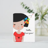 Paperfruit Yosola Briefkaart (Staand voorkant)