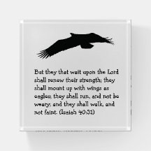 Papergewicht - Eagle - Isaiah 40:31