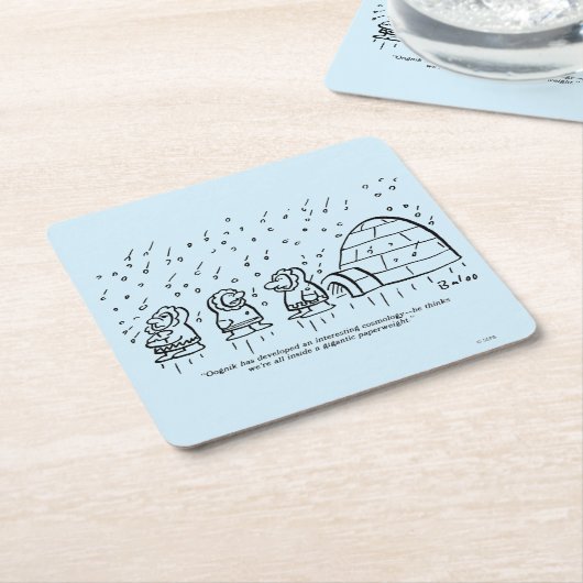 Papergewicht Kartonnen Onderzetters (Schuin)