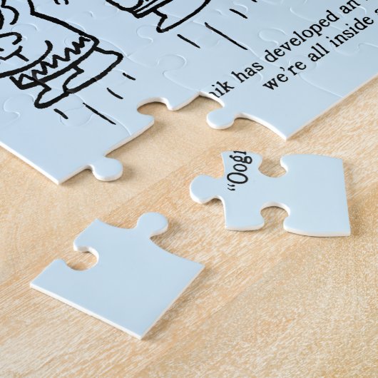 Papergewicht Legpuzzel (Zijkant)