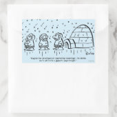 Papergewicht Rechthoekige Sticker (Tas)