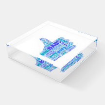 Papergewicht - Word Cloud