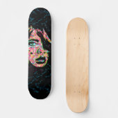 PaperMonster "Hij is hier" Deck Persoonlijk Skateboard (Voorkant)