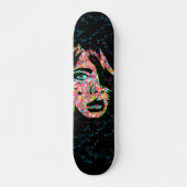PaperMonster "Hij is hier" Deck Persoonlijk Skateboard (Voorkant)