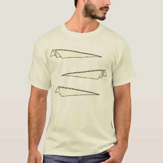 Paperplanes x 3 t-shirt