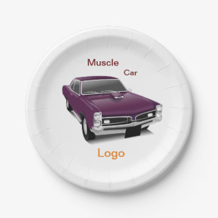 #PaperPlate #MuscleCar #CarDesignPaperPlate Paper Papieren Bordje