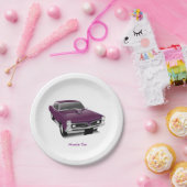 #PaperPlate #MuscleCar #CarDesignPaperPlate Papieren Bordje (Feest)