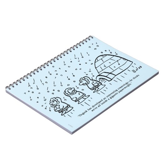 Papershouder Notitieboek (Linkerzijde)