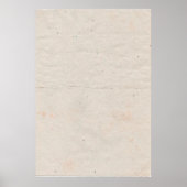 Papertextuurpapier Poster (Voorkant)