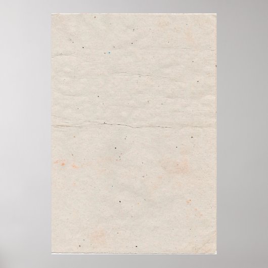 Papertextuurpapier Poster (Voorkant)