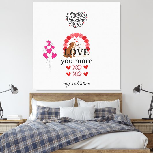 Paperweight Canvas Afdruk (Insitu (Slaapkamer))