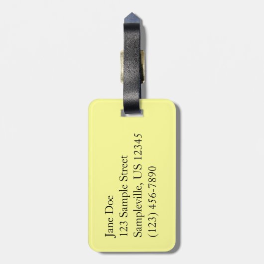 Paperwhite Narcissus Delicate White Flowers Bagagelabel (Achterkant verticaal)