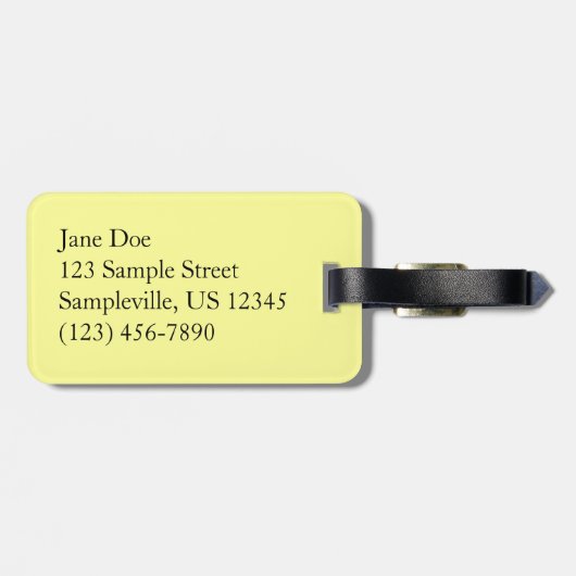 Paperwhite Narcissus Delicate White Flowers Bagagelabel (Achterkant horizontaal)