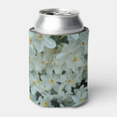 Paperwhite Narcissus Delicate White Flowers Blikjeskoeler (Blikje Voorkant)