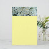 Paperwhite Narcissus Delicate White Flowers Briefpapier (Staand voorkant)