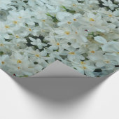Paperwhite Narcissus Delicate White Flowers Cadeaupapier (Hoek)