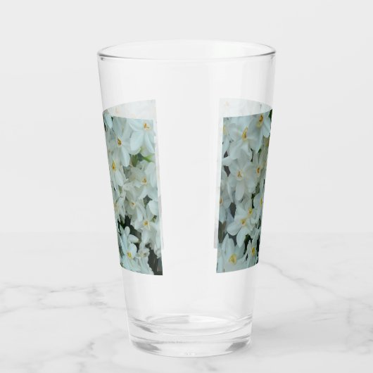 Paperwhite Narcissus Delicate White Flowers Glas (Rechts)