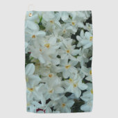 Paperwhite Narcissus Delicate White Flowers Golfhanddoek (Voorkant)