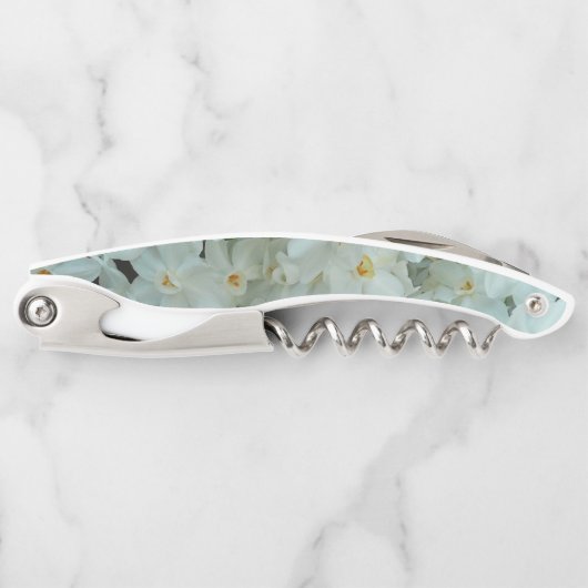 Paperwhite Narcissus Delicate White Flowers Kurkentrekker (Voorkant)