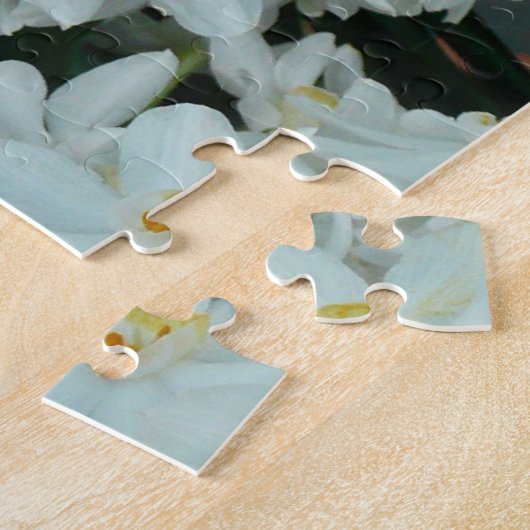 Paperwhite Narcissus Delicate White Flowers Legpuzzel (Zijkant)