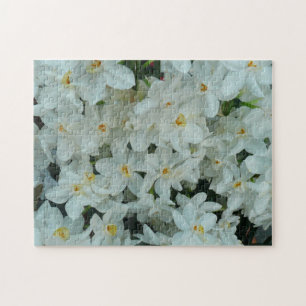 Paperwhite Narcissus Delicate White Flowers Legpuzzel