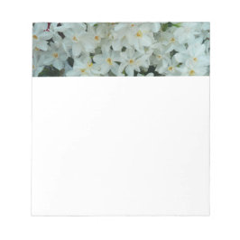 Paperwhite Narcissus Delicate White Flowers Notitieblok